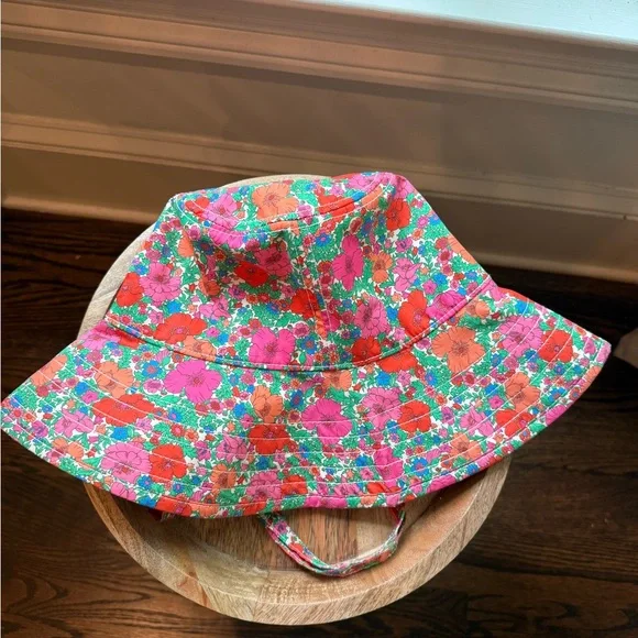 NWT J. Crew Liberty Floral Bucket Hat - Multicolor - Picture 3 of 7